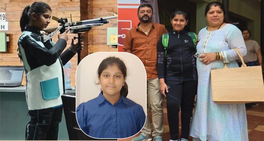 ಶೂಟಿಂಗ್: ದಕ್ಷಿಣ ವಲಯ ಅರ್ಹತಾ ಸುತ್ತಿಗೆ ಹಂಗರಕಿ ಧಣಿ ಪುತ್ರಿ ಸ್ವರೂಪಿಣಿ ಆಯ್ಕೆ